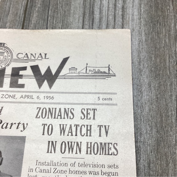 The Panama Canal REVIEW  Publication April 6 1956 Ships Shipping VINTAGE - Picture 5 of 16